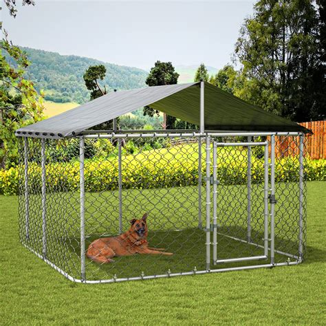 metal kennel as dig house|outdoor dog kennels.